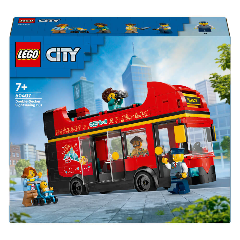 Lego Red Double-Decker Sightseeing Bus 60407